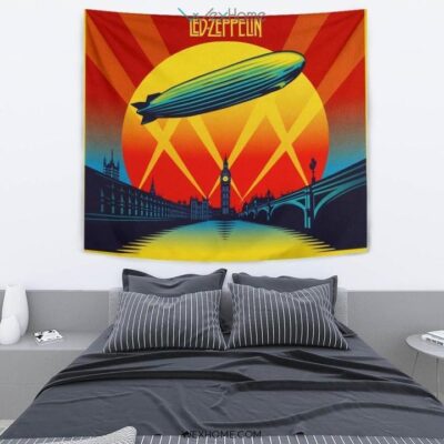 Led Zeppelin Tapestry Mothership Vintage Fan Gift Idea 2
