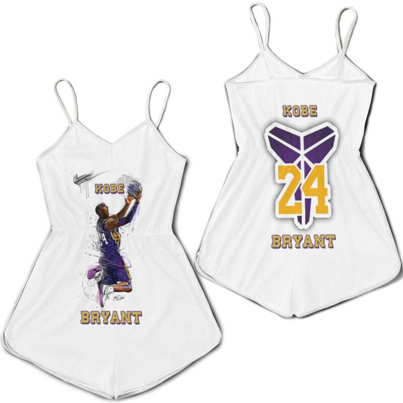 Legend Kobe Bryant 24 Western Conference Los Angeles Romper RJ04133