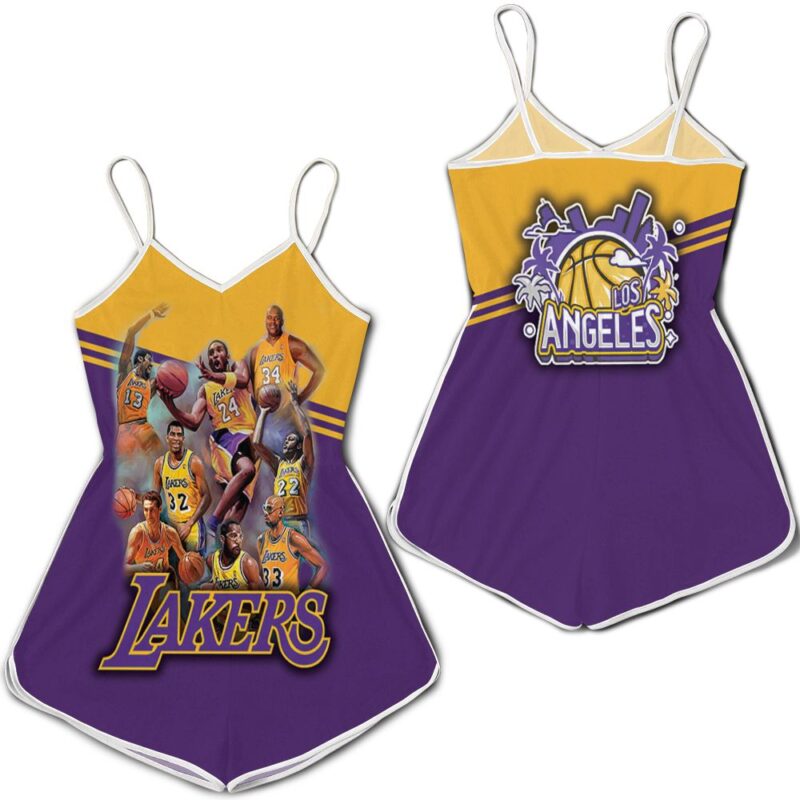 Legend Of Los Angeles Lakers Western Conference Nba Romper RJ04078