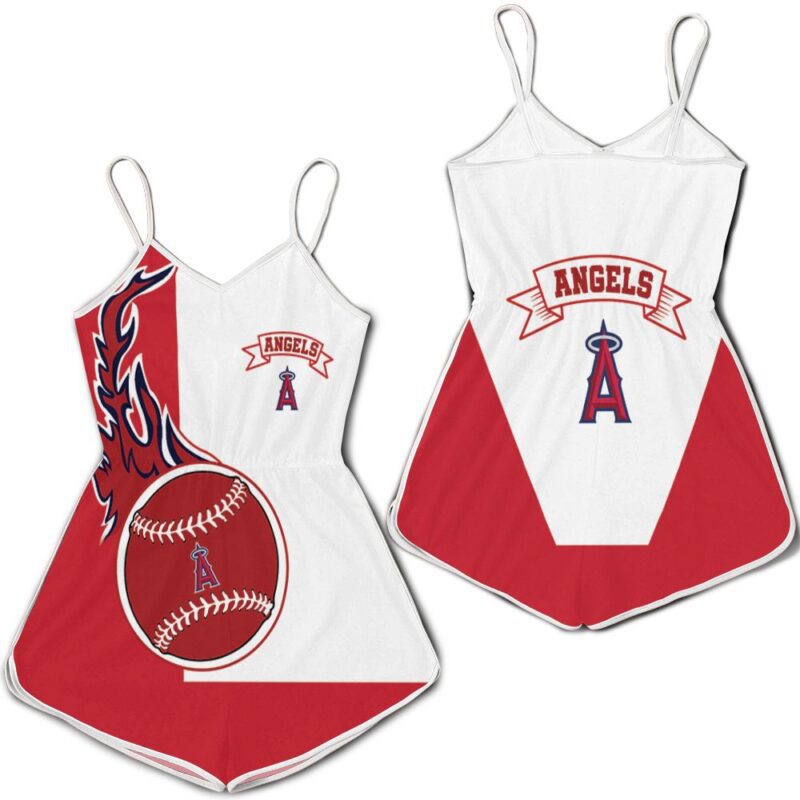 Los Angeles Angels 3d Romper RJ04226