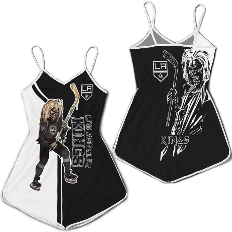 Los Angeles Kings And Zombie For Fans Romper RJ03441