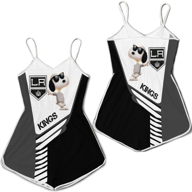 Los Angeles Kings Snoopy For Fans 3D Romper RJ03657