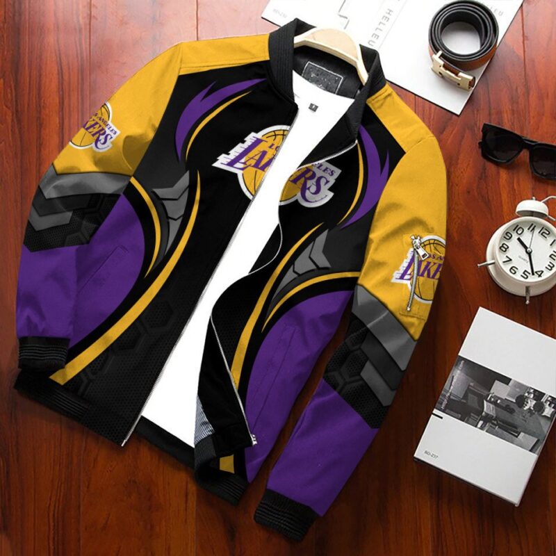 Los Angeles Lakers Bomber Jacket 706 Sport Hot Trending Hot Choice Design Beautiful BJ01854