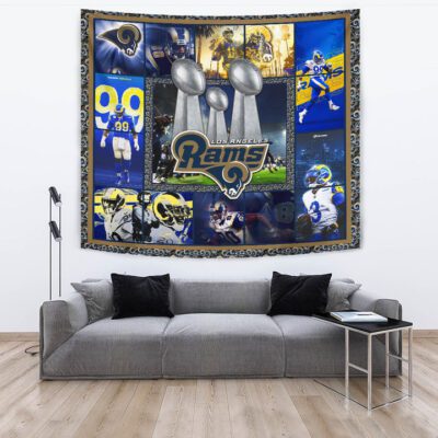 Los Angeles Players Rams Tapestry American Football Car Accessories Custom For Fans 2