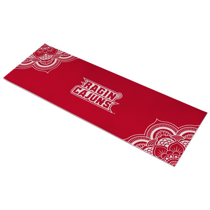 Louisiana Ragin' Cajuns Color Design Yoga Mat