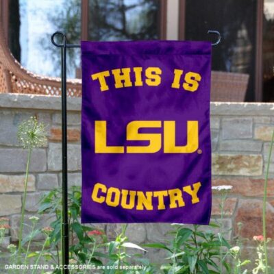 Louisiana State University Country Garden Flag GF00314