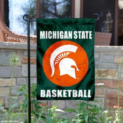 MSU Spartans Basketball Garden Banner GF01171