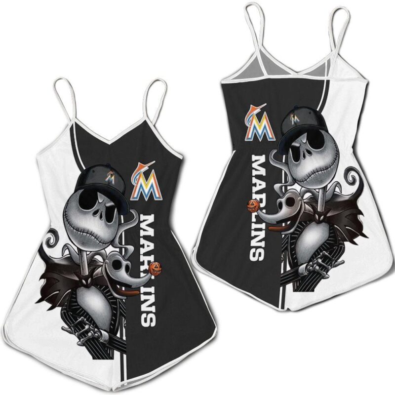Marlins Jack Skellington And Zero Romper RJ03189