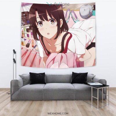 Megumi Kato Tapestry For Saekano Fan Gift Idea 3 Megumi Kato Tapestry For Saekano Fan Gift Idea 3
