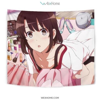 Megumi Kato Tapestry For Saekano Fan Gift Idea