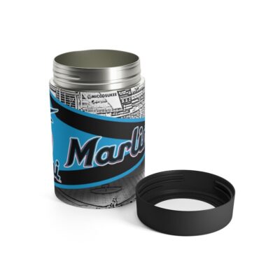Miami Marlins MLB Pennant Stainless Steel Can Holder 4