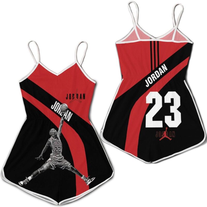 Michael jordan chicago bulls jump shot Romper RJ04039