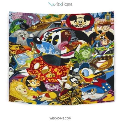 Mickey Art Tapestry