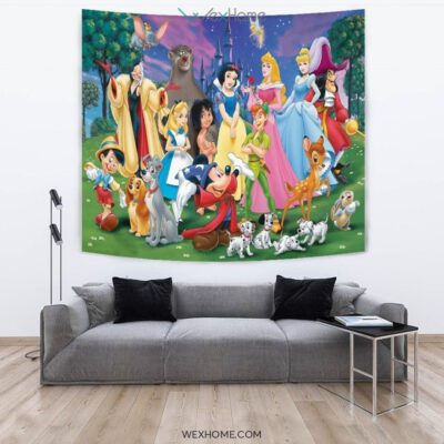 Mickey n Friends Tapestry 3 Mickey n Friends Tapestry 3 1