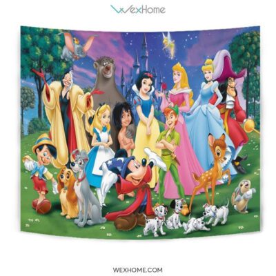 Mickey n Friends Tapestry