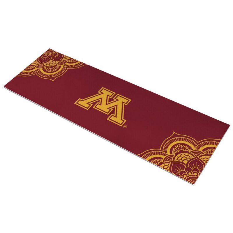 Minnesota Golden Gophers Color Design Yoga Mat