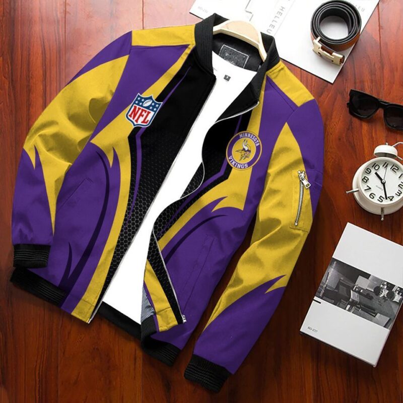 Minnesota Vikings Bomber Jacket 304 Sport Hot Trending Hot Choice Design Beautiful BJ01732