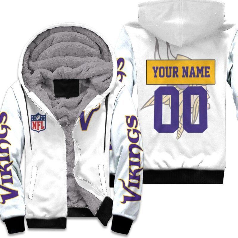 Minnesota Vikings Nfl Bomber Jacket 3d Personalized 1 Fleece Hoodie BJ01173