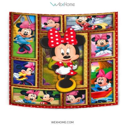 Minnie 3D Tapestry
