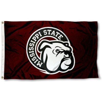 Mississippi State Bulldogs 3x5ft Wall Flag Banner Flag Outdoor Flag BF331