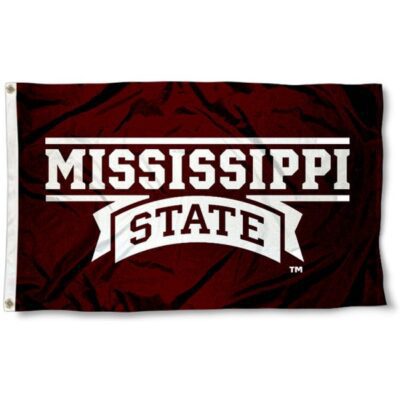 Mississippi State University Script 3x5ft Wall Flag Banner Flag Outdoor Flag BF386