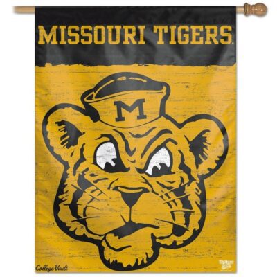 Missouri Tigers College Vault Logo House Flag H0135