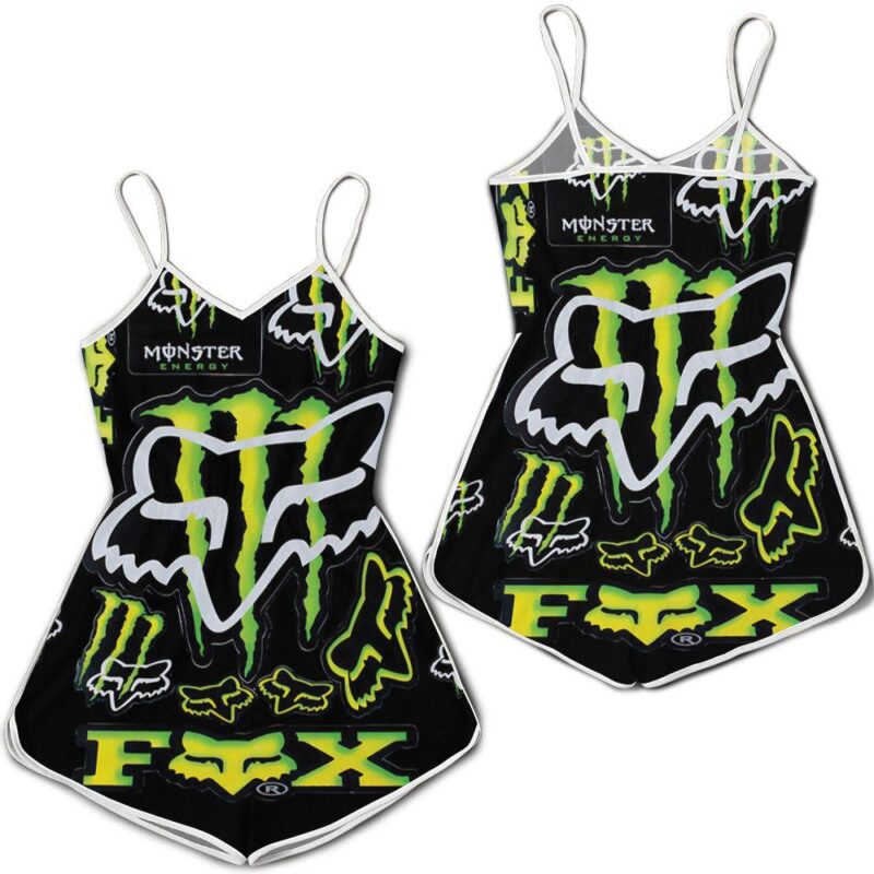 Monster Energy Logo For Lovers 3d Romper RJ04155