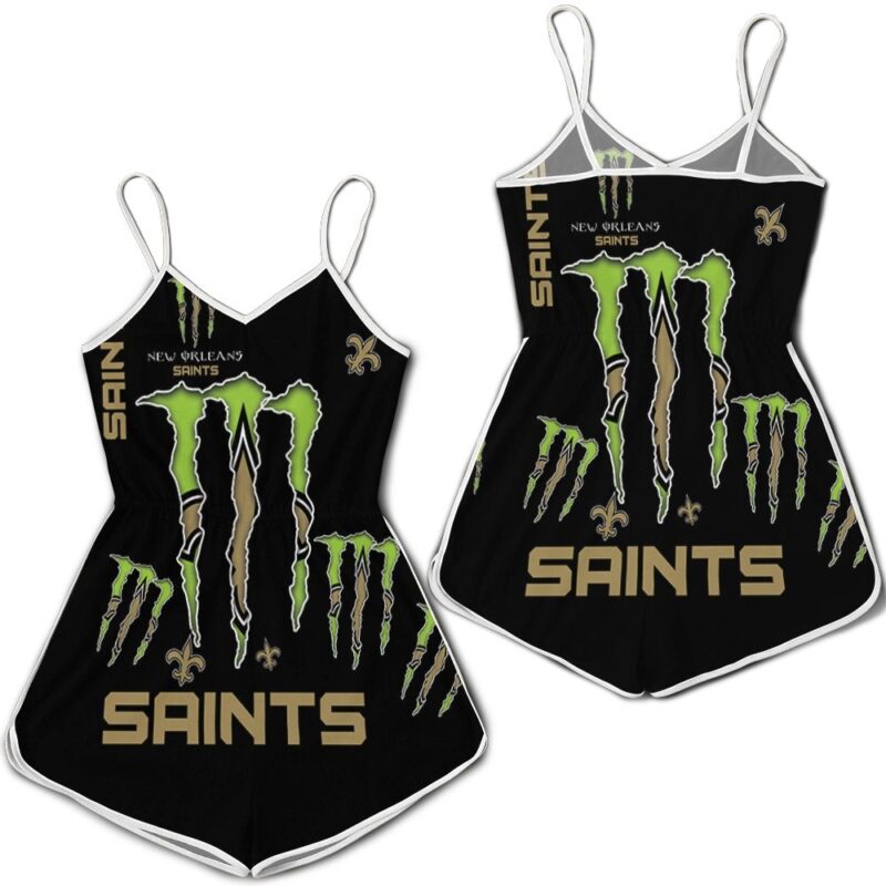 Monster Energy Logo For Lovers New England Patriots Romper RJ02611