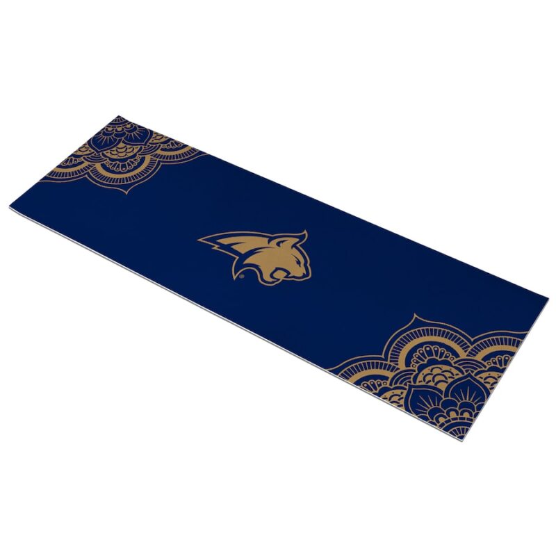 Montana State Bobcats Color Design Yoga Mat