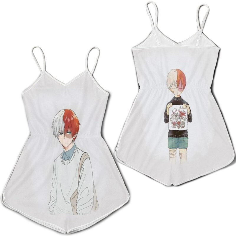 My hero academia Todoroki Shoto for japanese anime fan Romper RJ04943