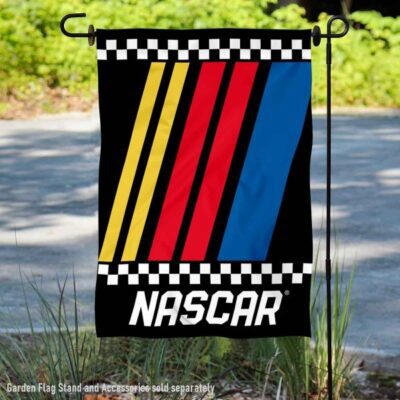 NASCAR Logo Double Sided Garden Flag GF01333