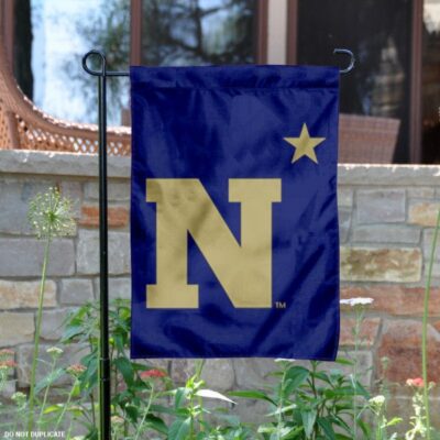 Navy N-Star Logo Garden Flag GF00964