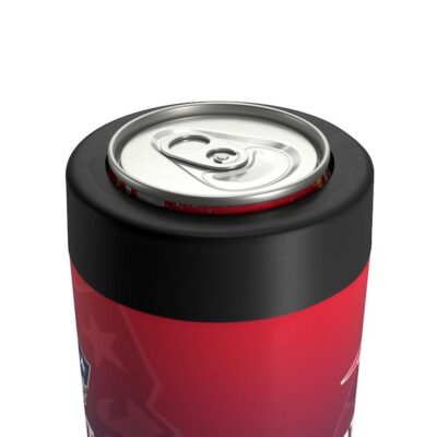 New England Patriots NFL Stainless Steel Can Holder 5