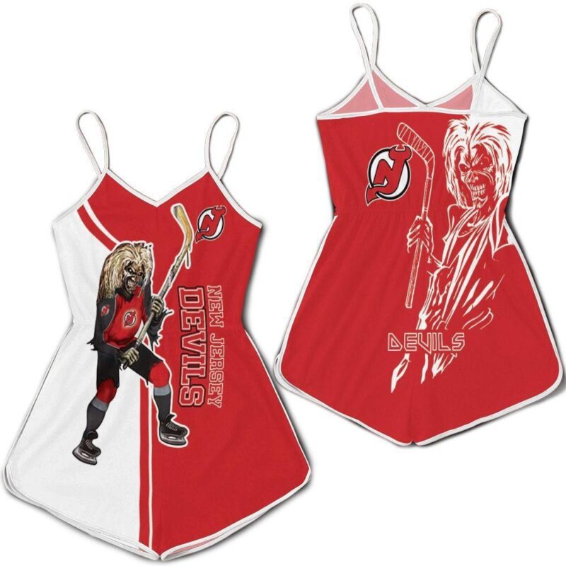 New Jersey Devils And Zombie For Fans Romper RJ03655