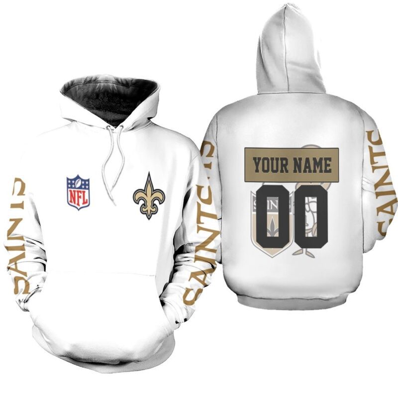 New Orleans Saints Nfl Bomber Jacket 3d Personalized 1 Hoodie BJ01112