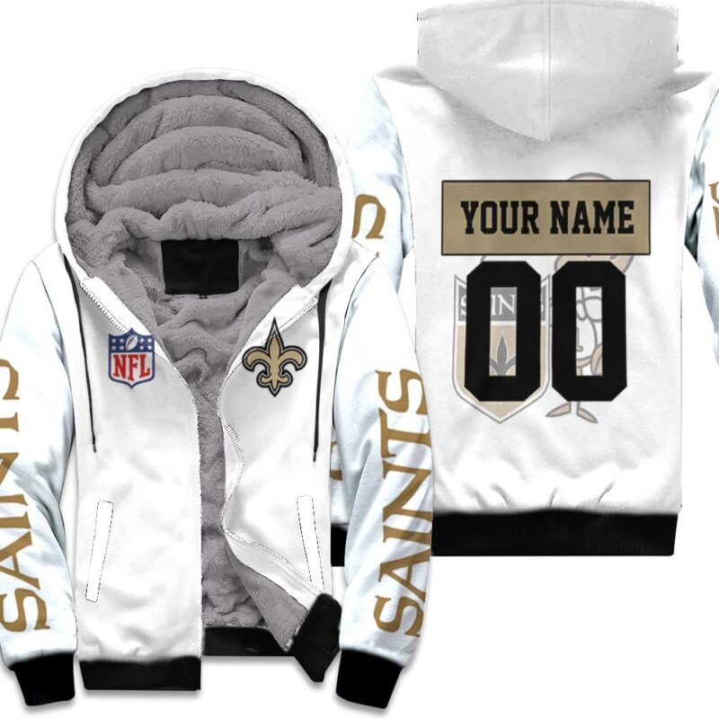 New Orleans Saints Nfl Bomber Jacket 3d Personalized Fleece Hoodie BJ01188