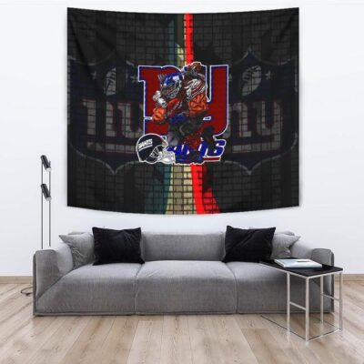New York Giants American Football Team Tapestry Big Muscle Player With Black Helmet Tapestry Wall Hanging 3 New York Giants American Football Team Tapestry Big Muscle Player With Black Helmet Tapestry Wall Hanging 3