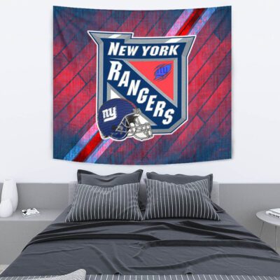 New York Giants American Football Team Tapestry NY Rangers Helmet Blue Red Background Tapestry Wall Hanging 2 New York Giants American Football Team Tapestry NY Rangers Helmet Blue Red Background Tapestry Wall Hanging 2
