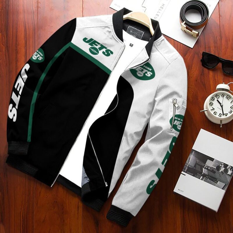 New York Jets Bomber Jacket 092 Sport Hot Trending Hot Choice Design Beautiful BJ02460