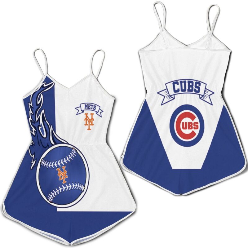 New York Mets 3d Romper RJ04228