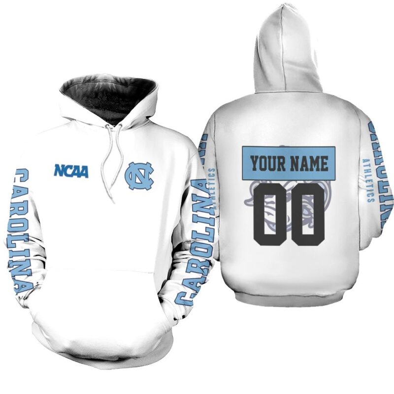 North Carolina Tar Heels Ncaa Bomber Jacket 3d Personalized 1 Hoodie BJ01110