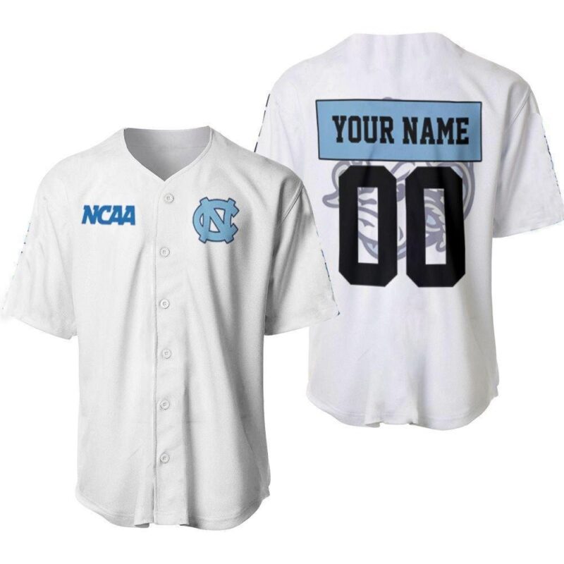 North Carolina Tar Heels Ncaa Bomber Jacket 3d Personalized Baseball Jersey BJ01102