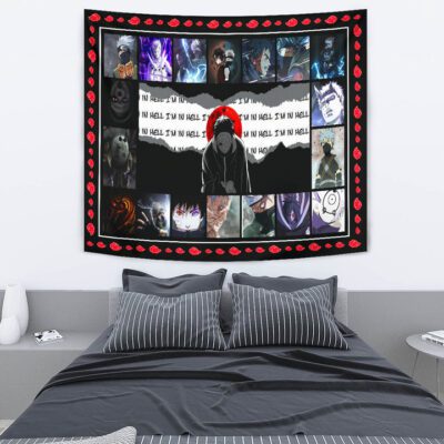Obito Uchiha Vs Kakashi Hatake Naruto Tapestry Anime Car Accessories Custom For Fans 2 Obito Uchiha Vs Kakashi Hatake Naruto Tapestry Anime Car Accessories Custom For Fans 2