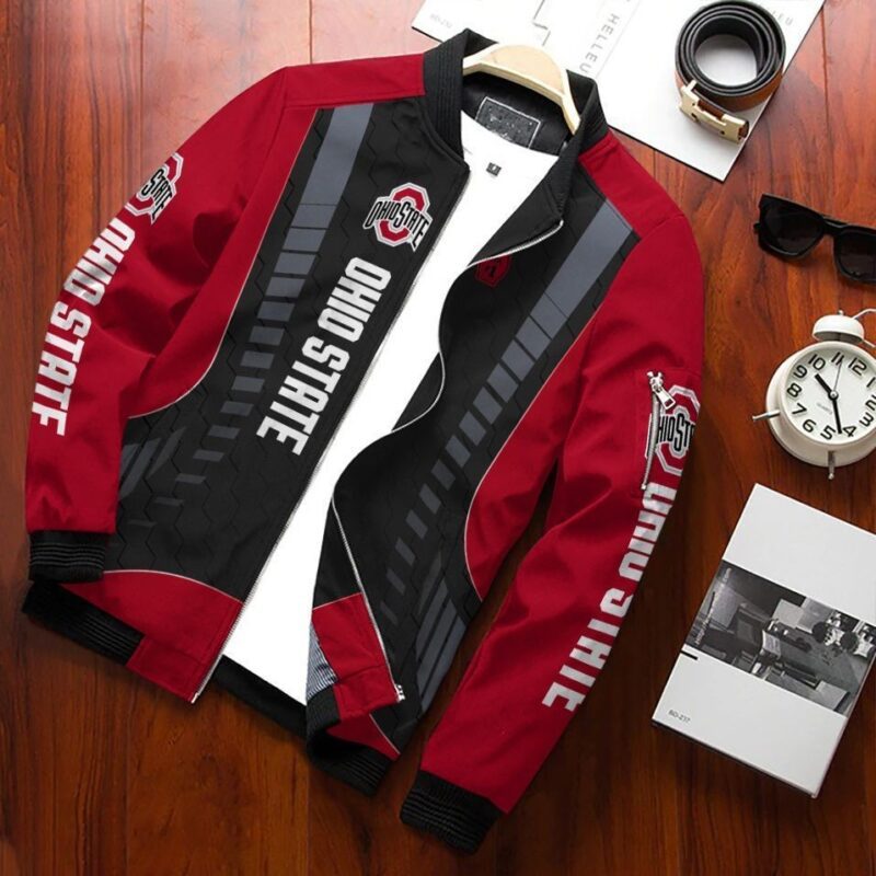 Ohio State Buckeyes Bomber Jacket 084 Sport Hot Trending Hot Choice Design Beautiful BJ02167