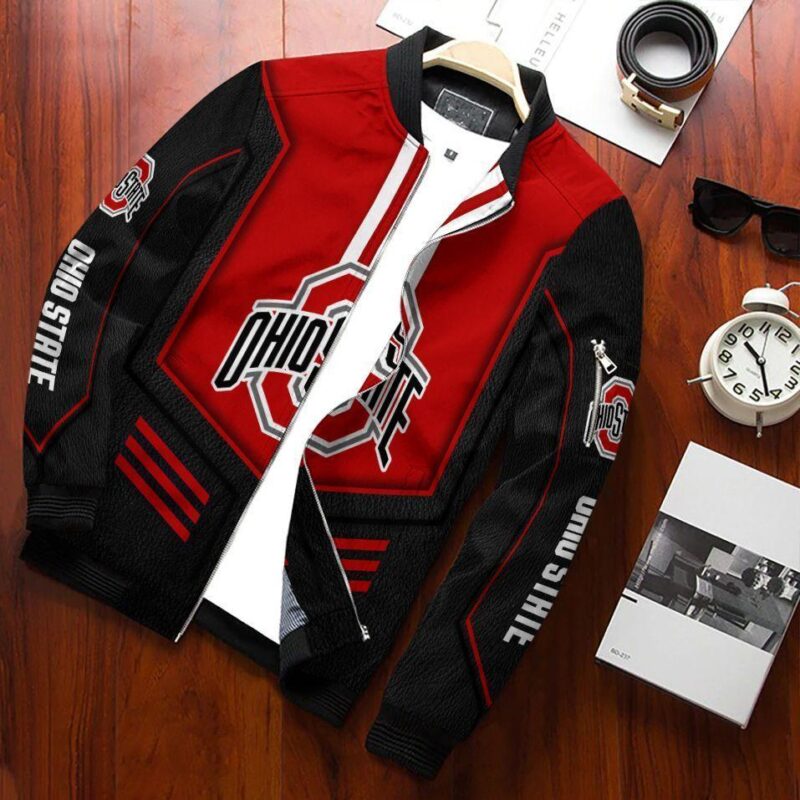 Ohio State Buckeyes Bomber Jacket 193 Sport Hot Trending Hot Choice Design Beautiful BJ01529