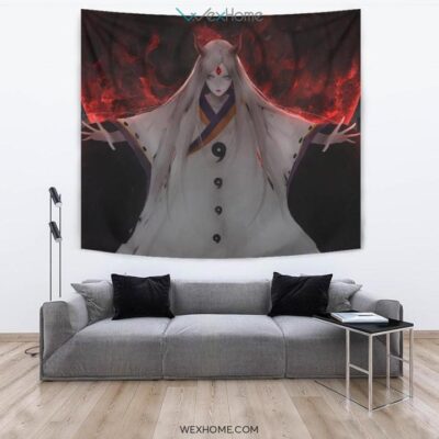 Otsutsuki Kaguya Tapestry For Naruto Anime Fan Gift 3 Otsutsuki Kaguya Tapestry For Naruto Anime Fan Gift 3