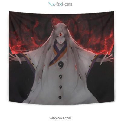Otsutsuki Kaguya Tapestry For Naruto Anime Fan Gift