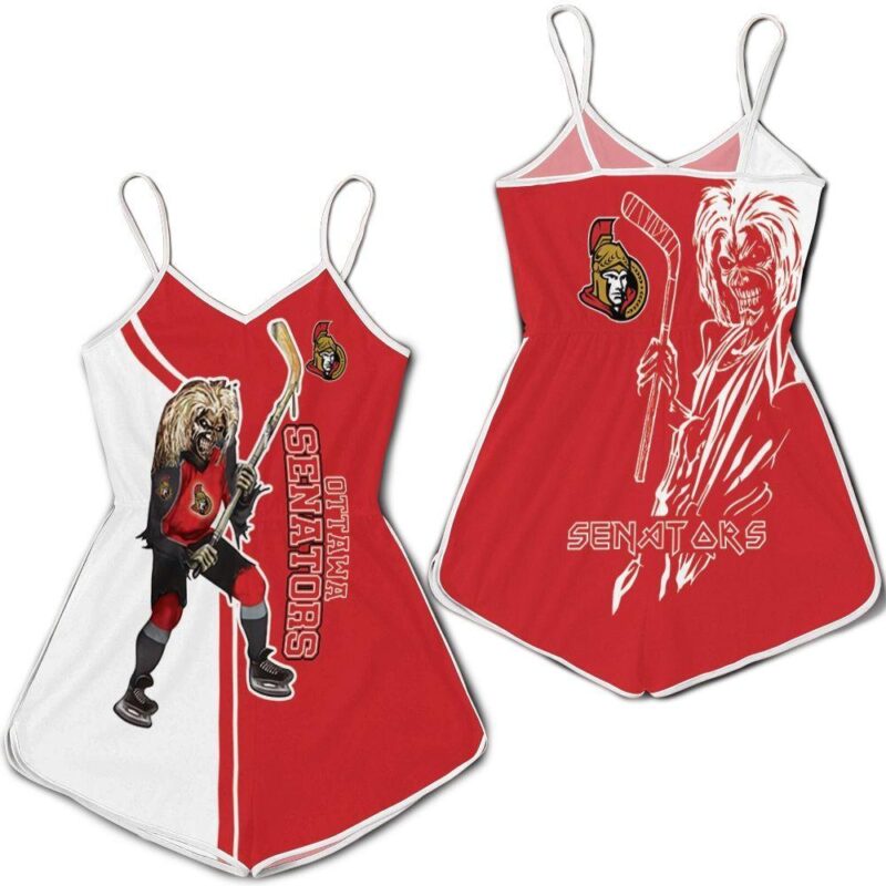 Ottawa Senators And Zombie For Fans Romper RJ03481