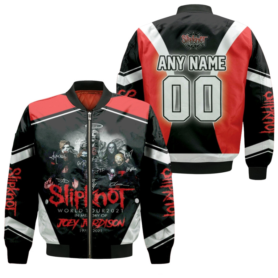Personalized #00 Slipknot World Tour 2021 In Memory Of Joey Jordison ...
