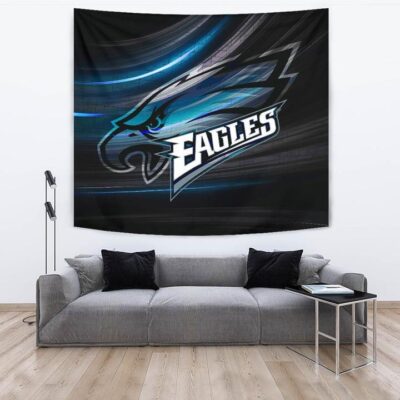 Philadelphia Eagles American Football Team Tapestry Eagle Head Go Eagle Metal Blade Tapestry Wall Hanging 3 Philadelphia Eagles American Football Team Tapestry Eagle Head Go Eagle Metal Blade Tapestry Wall Hanging 3